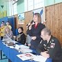 В преддверии Дня защитника Отечества в СОШ №6 прошли спортивные соревнования между полицейскими, военнослужащими и кадетами