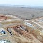 Готовность объекта «Возведение и реконструкция автомобильной дороги Симферополь – Евпатория – Мирный» составляет 30%