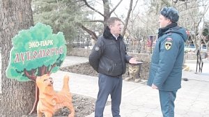 Масляничные гуляния: Севастопольские спасатели проводят профилактические мероприятия