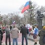 В столице Крыма прошёл праздничный митинг, посвящённый 205-летию от момента рождения Тараса Шевченко