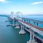 На Крымском мосту уложена половина рельсов