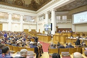Законодательное собрание Ленинградской области отмечает 25-летие со дня образования