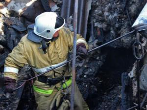Пожар на территории частного домовладения в Красногвардейском районе ликвидировали крымские спасатели