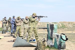 В Крыму прошёл стрелковый чемпионат ко Дню Росгвардии