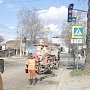 Симферопольские дорожники «залатали» ямы на дорогах нескольких улиц крымской столицы