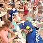 Юнкоры пресс-центра ЮИД Севастополя проводят полезные занятия с воспитанниками детских садов