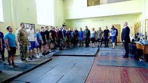 Севастопольские полицейские заняли второе командное место на чемпионате «Динамо» по гиревому спорту