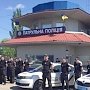 Фейковая "крымская" полиция киевского режима пристроилась на границе с Крымом: также желают кушать