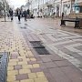 В центре Симферополя провалилась тротуарная плитка, однако уже к выходным её восстановят, — Маленко