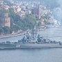 Корабли Черноморского флота учились передавать световые сигналы в Средиземном море
