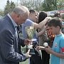 В Севастополе руководство УМВД и Общественный совет участвовали в церемонии награждения участников детско-юношеского фестиваля «Кубок Победы»