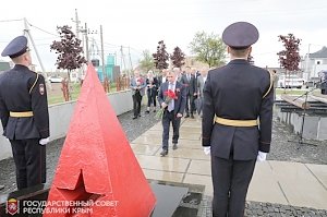 На территории Мемориального комплекса «Концлагерь «Красный» прошли траурные мероприятия