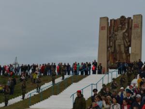 Жители Армянска традиционно отпраздновали День Победы на Перекопском валу