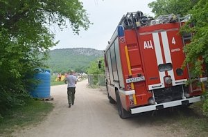 На страже детского отдыха. Севастопольские спасатели обеспечили пожарную безопасность на Большом слёте туристов «Артека»