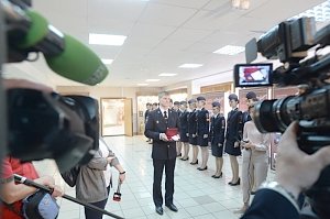 Владимир Колокольцев наградил полицейских – победителей и призеров XXIX Всемирной зимней универсиады