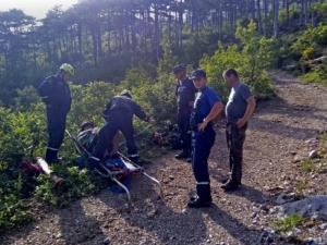 Спасатели помогли упавшему с велосипеда туристу