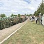 Крымские пограничники устроили праздник для школьников