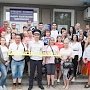 Курсанты севастопольской автошколы поддержали Госавтоинспекцию в пропаганде детских удерживающих устройств