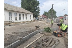 По требованию прокуратуры в Джанкое начался ремонт дорог на центральных улицах