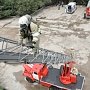 В Крыму состоялись соревнования между пожарных расчетов