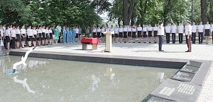 В Севастополе прошёл первый выпуск кадетского класса при Управлении Министерства внутренних дел