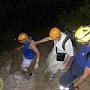 Благодаря оперативным действиям и профессионализму крымских спасателей в горно-лестной зоне спасен человек