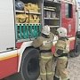 Пожарно-тактическое занятие на территории форума «Таврида 5:0»