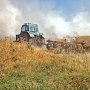 В Нижнегорском районе спасатели ликвидировали пожар