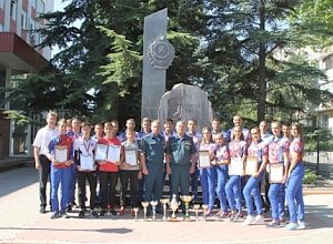 Поздравление крымских спортсменов от руководства Главного управления МЧС России по Республике Крым