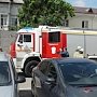Взаимодействие между пожарными и полицией отработали в Симферополе