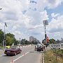 В районе «Привоза» в Симферополе проводятся пусконаладочные работы светофора