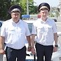 В Севастополе сотрудники Госавтоинспекции помогли автоледи, попавшей в сложную дорожную ситуацию