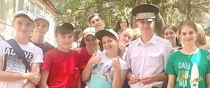 Сотрудники Госавтоинспекции Севастополя организовали для детей тематический квест «Я выбираю – безопасность!»