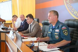 В Крыму прошёл сбор по подведению итогов деятельности РСЧС за 1 полугодие 2019 года