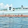 Новейший патрульный корабль Черноморского флота проводит артиллерийские стрельбы в морских полигонах