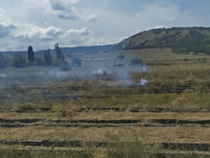 За июль крымские огнеборцы ликвидировали более 500 возгораний сухой травы
