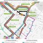 Как будут ездить маршрутки после начала реконструкции в центре Симферополя