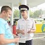 В Севастополе сотрудники Госавтоинспекции провели акцию «Алкоголь и автомобиль несовместимы»