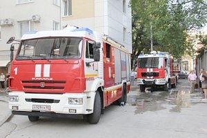 Ликвидирован пожар в многоэтажном жилом доме в городе Симферополь