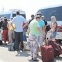 В Крыму посчитали украинских туристов