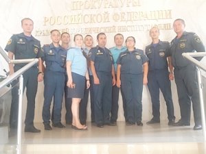 Специалисты ГУ МЧС России по Республике Крым участвовали в обучающем семинаре Генеральной прокуратуры РФ