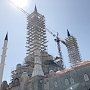 Мастера из Турции начали распись стен Соборной мечети в Крыму