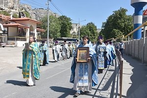 Крестный ход в День Пресвятой Богородицы прошёл в Бахчисарае
