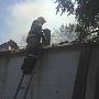 На пожаре в Керчи эвакуировано 6 человек
