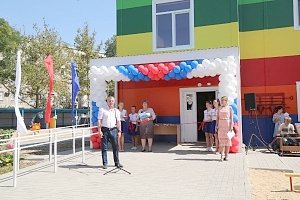 Владимир Константинов открыл детский сад в Керчи