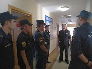 Школа оперативного мастерства: севастопольские спасатели провели занятие на территории Президентского кадетского училища