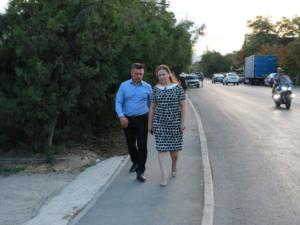 Завершается капитальный ремонт автомобильной дороги Симферополь-Феодосия до села Синекаменка