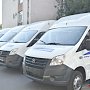 В районы Крыма передали 20 автомобилей для доставки лиц старше 65 лет в медучреждения