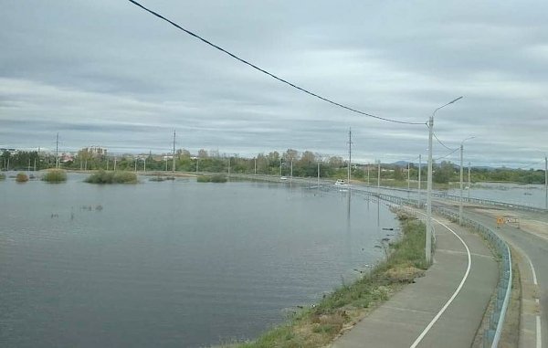 Тайфун «Линлин» затапливает Комсомольск-на-Амуре