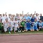 В футбольном мачте между командами ТКФ «Вместе» и сборной совета министров РК — победила дружба
